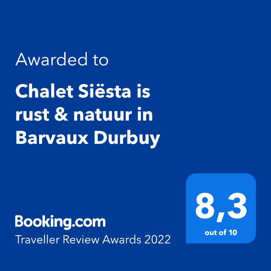 Chalet Siesta Is Rust & Natuur In Durbuy - Barvaux-Sur-Ourthe 외부 사진